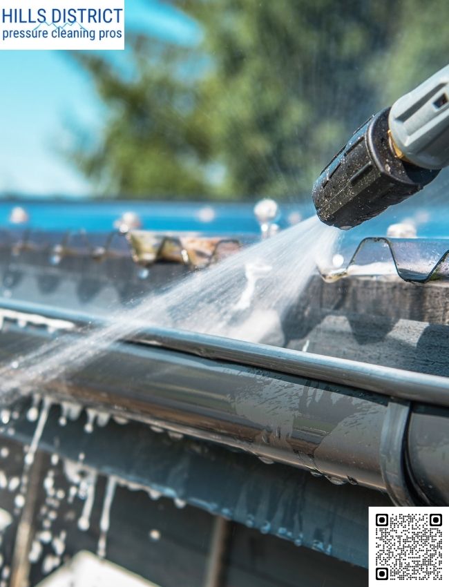 Can pressure cleaning remove graffiti?